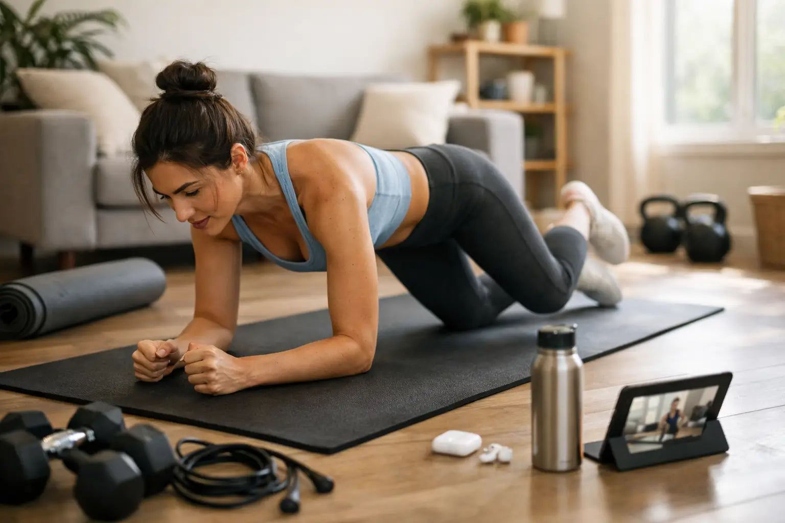 How to Stay Consistent With Home Workouts