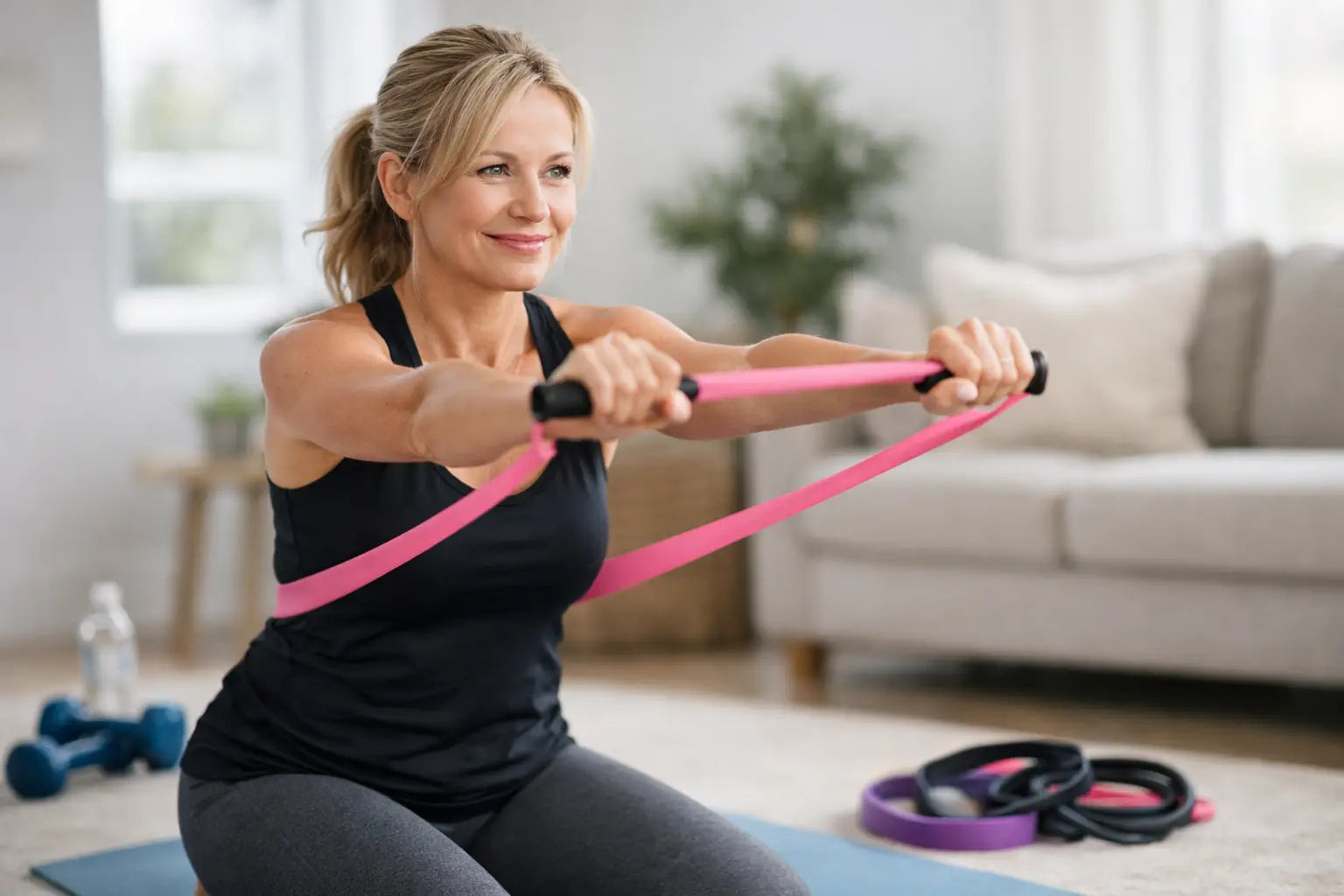 Resistance Band Workouts for Women Over 40