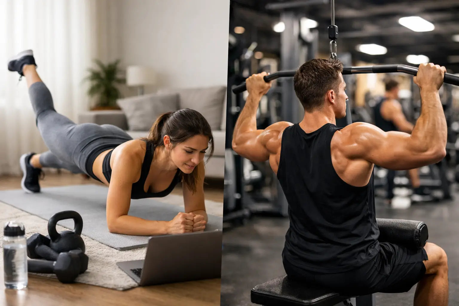 Home Workouts vs Gym: What Works Best?