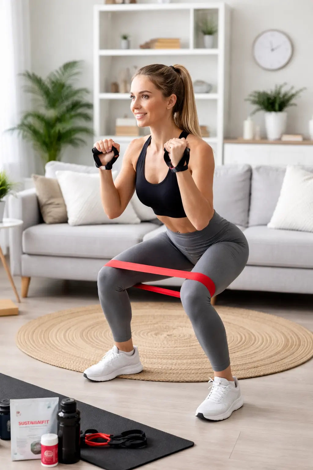 10-Minute Home Workouts for Busy Moms (No Gym, No Excuses) SustainaFit LLC