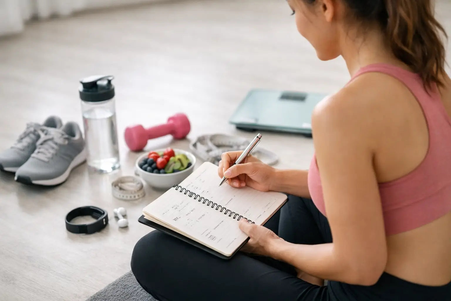 Fitness Journal for Weight Loss Women