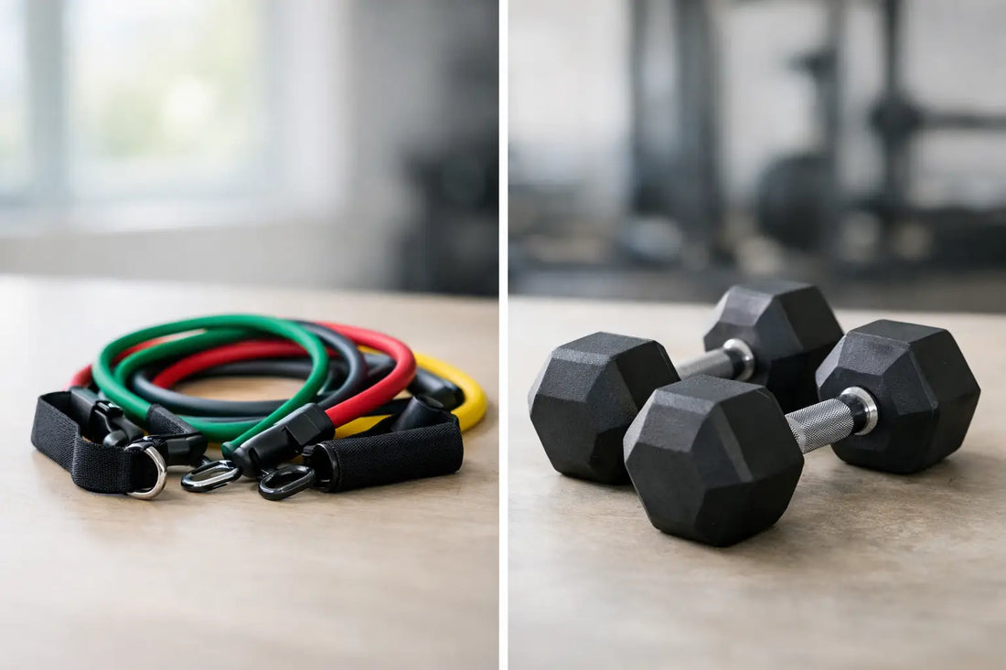Resistance Bands vs Dumbbells: Which Wins?