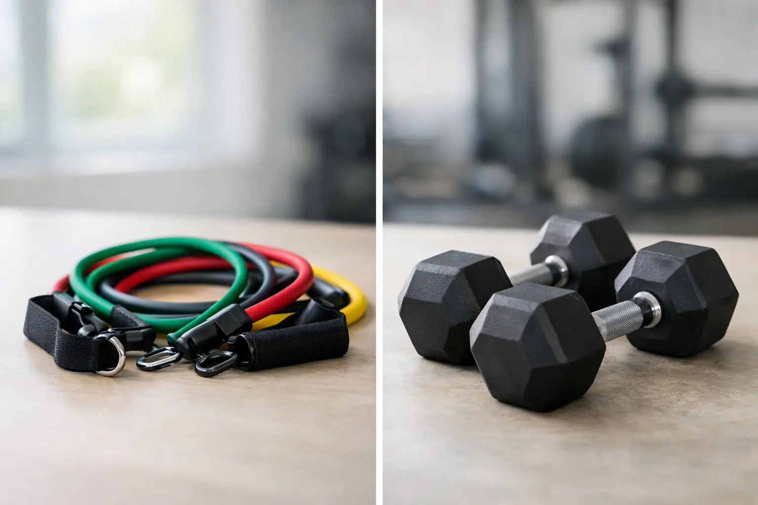 Resistance Bands vs Dumbbells: Which Wins?