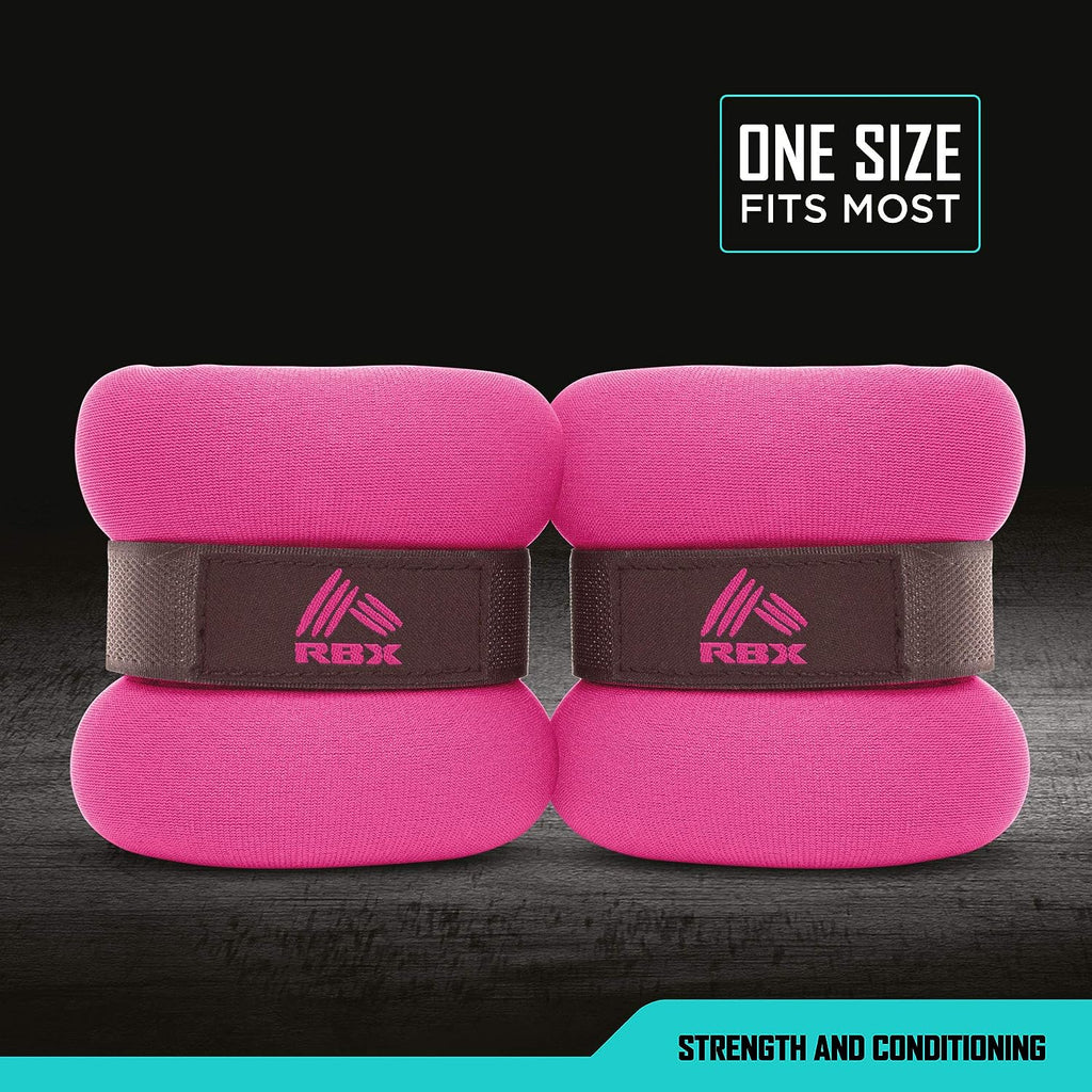 Adjustable Ankle and Wrist Weights for Men and Women - Velcro Straps for Jogging, Walking, Resistance Training, and Physical Therapy (Set of 2) - Soft Touch Material