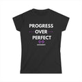 Progress Over Perfect Women's Fitness Tee by Printify