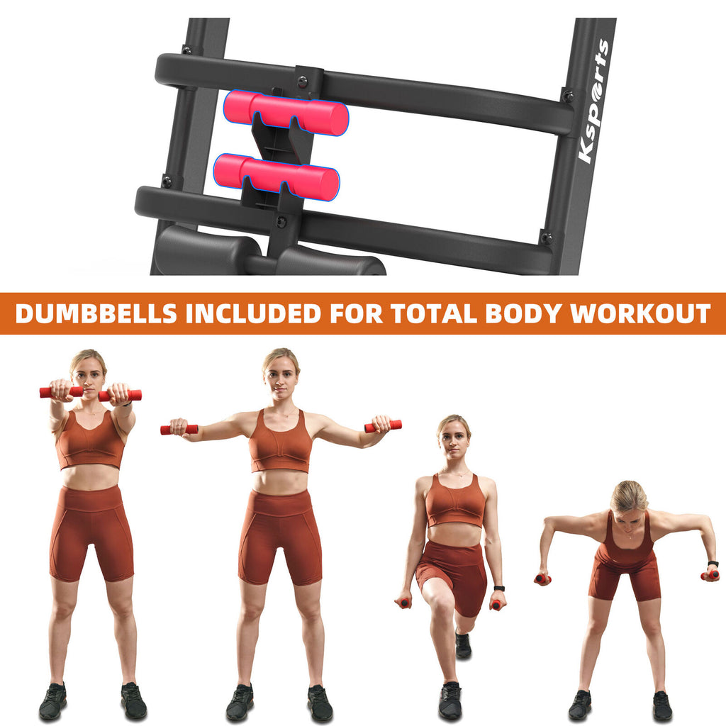 Ksports 16 Inch Wide Foldable Home Treadmill W/ Bluetooth & Fitness Tracking App