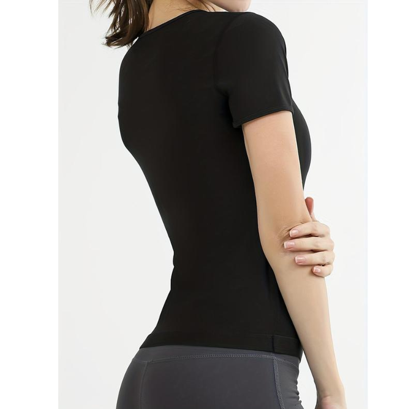 Tight Fit Sauna Sweat Workout Top