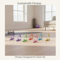 4-Tube Resistance Band System for At-Home Workouts by SustainaFit Fitness