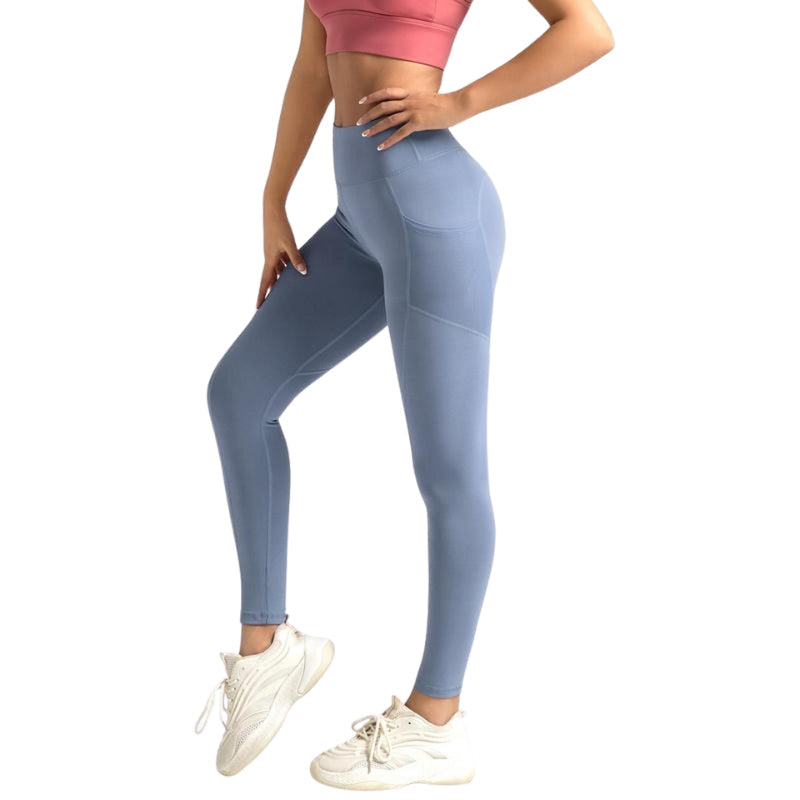 High Waist Pocket Sports Tummy Control Yoga Leggings