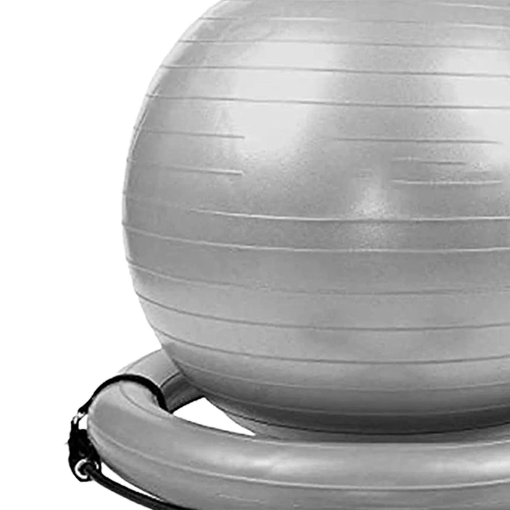 Yoga Ball Chair Kit PVC Heavy Duty Universal with Pump with Inflatable Base