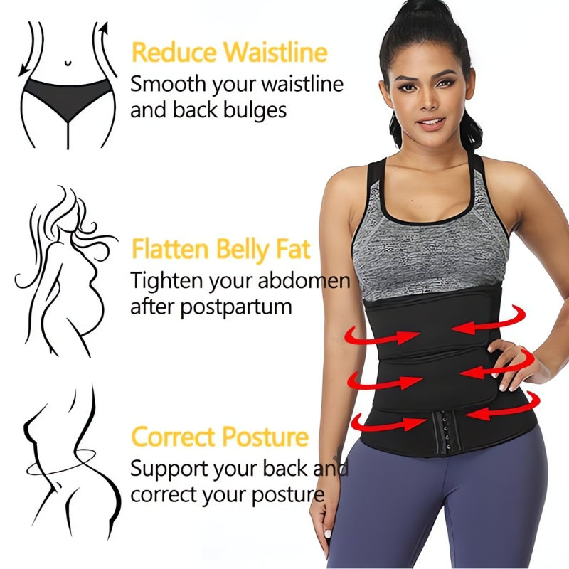 Sauna Waist Trainer Belt