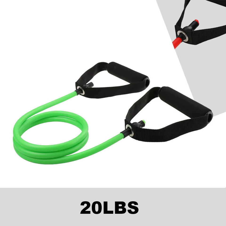 FlexTone™ – Elastic Resistance Bands for Full-Body Training (10-30LB)