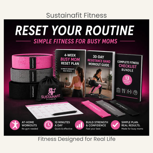 Busy Mom Reset Bundle by SustainaFit Fitness