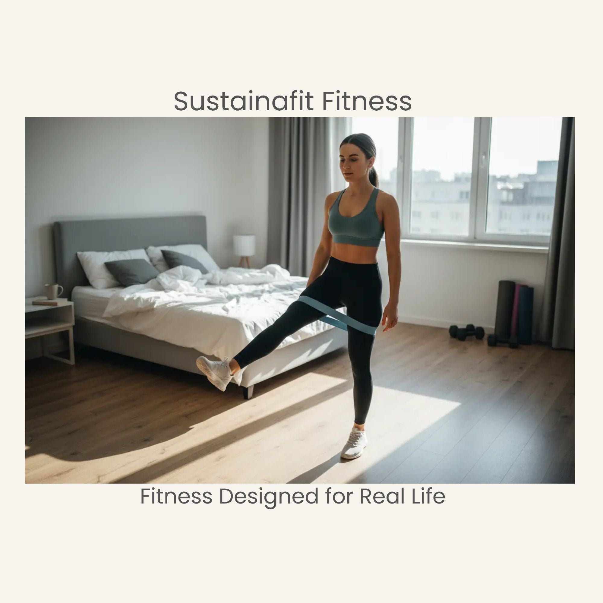 Glute Resistance Bands for Women – Home & Gym Workouts by SustainaFit