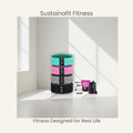 Resistance Bands for Women – Home Workout Set by SustainaFit Fitness
