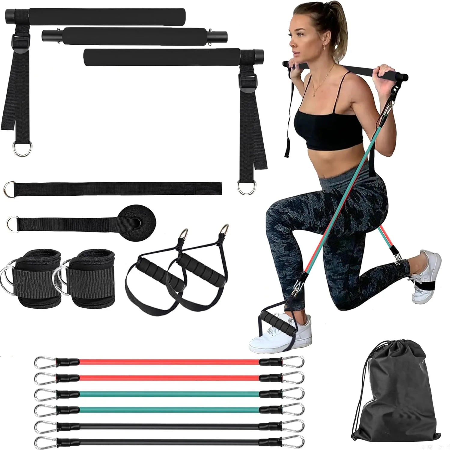 FlexBar - Multi-Functional Pilates Bar