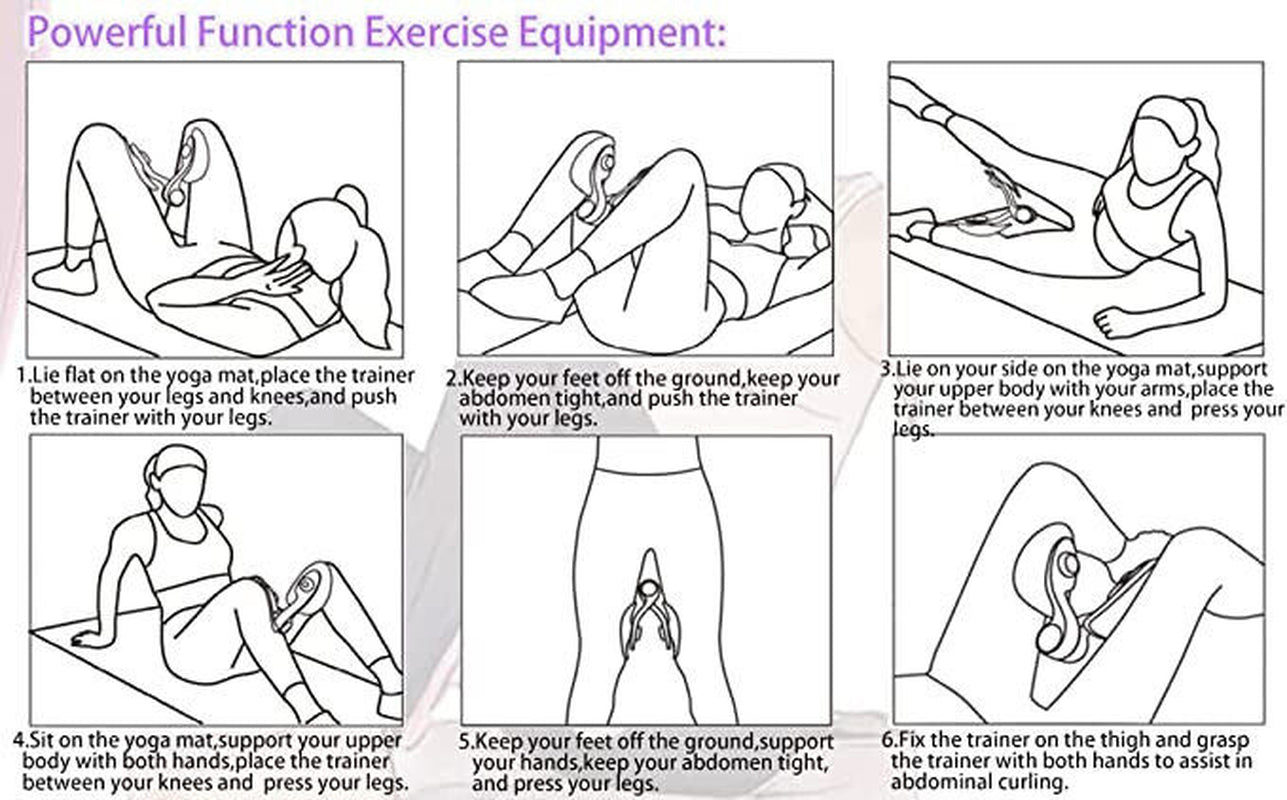 Thigh Exerciser for Woman,Leg Machine,Inner Thigh Toner,Hip Triner