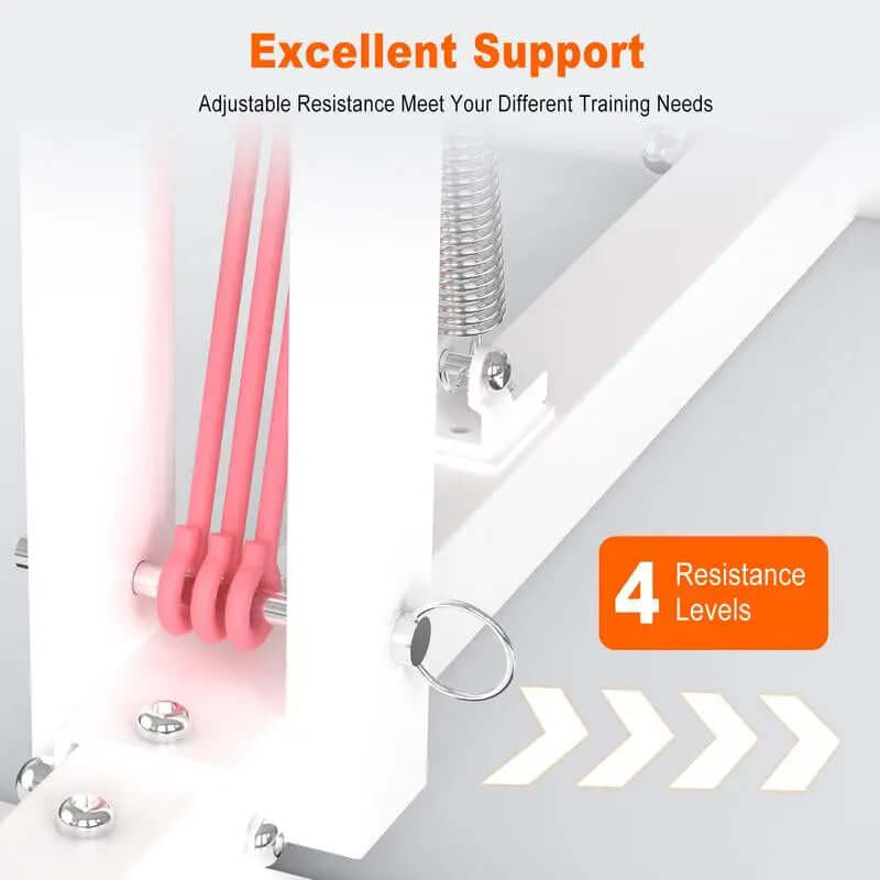 HOTWAVE Deep Squat Machine with Adjustable Resistance Bands for Glutes Leg Core & Ab Exercises Ideal for Home Gyms