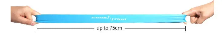 Resistance Bands Set or Singles – Glute, Yoga & Pilates Exercise Bands for Home Gym Fitness Copper Hecuba