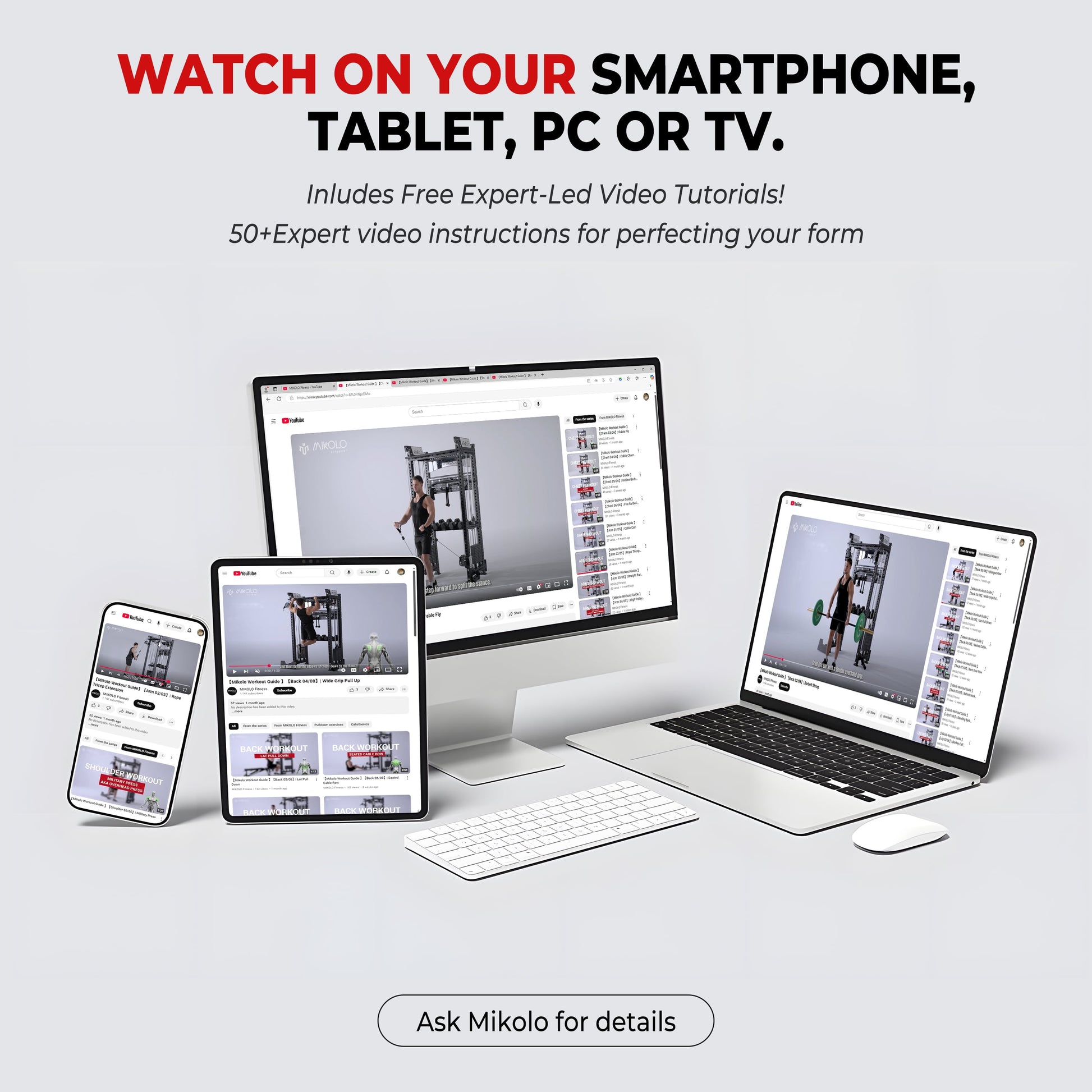 Smith Machine, All-In-One Power Rack Cage with Vertical Leg Press, 2000LBS Power Cage Squat Rack with Smith Bar, Dual Pulley Cable Crossover System for Home Gym with Weight Bench