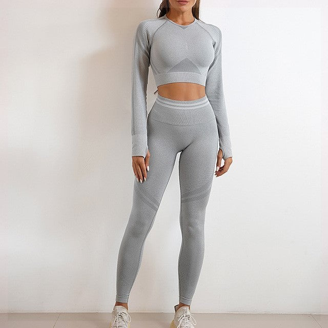 Seamless Sports Yoga Set