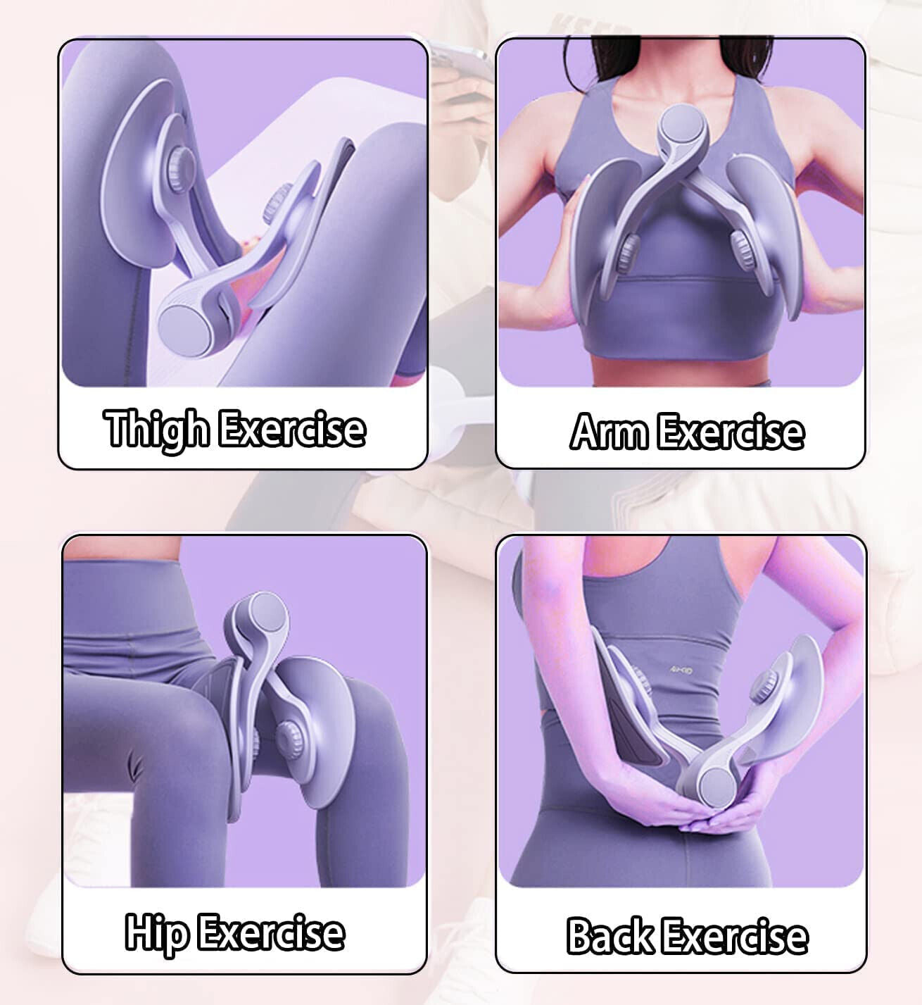 Thigh Exerciser for Woman,Leg Machine,Inner Thigh Toner,Hip Triner