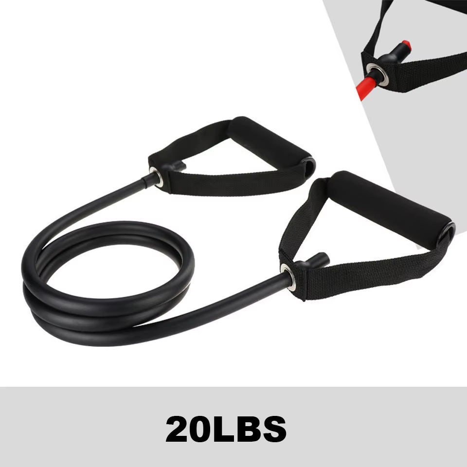 FlexTone™ – Elastic Resistance Bands for Full-Body Training (10-30LB)