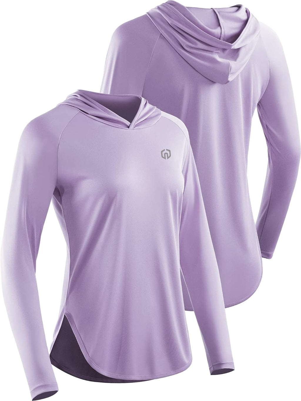 Women's Sun Protection Athletic Running Shirts with Hoods