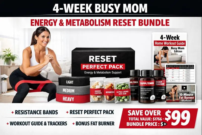 4-Week Busy Mom Reset Bundle SustainaFit LLC