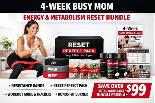 4-Week Busy Mom Reset Bundle SustainaFit LLC