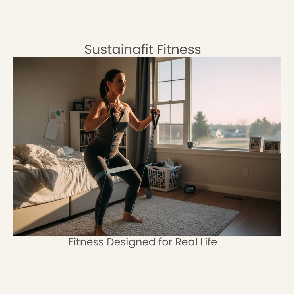 FlexTone Resistance Bands – Full Body Workout Set by SustainaFit