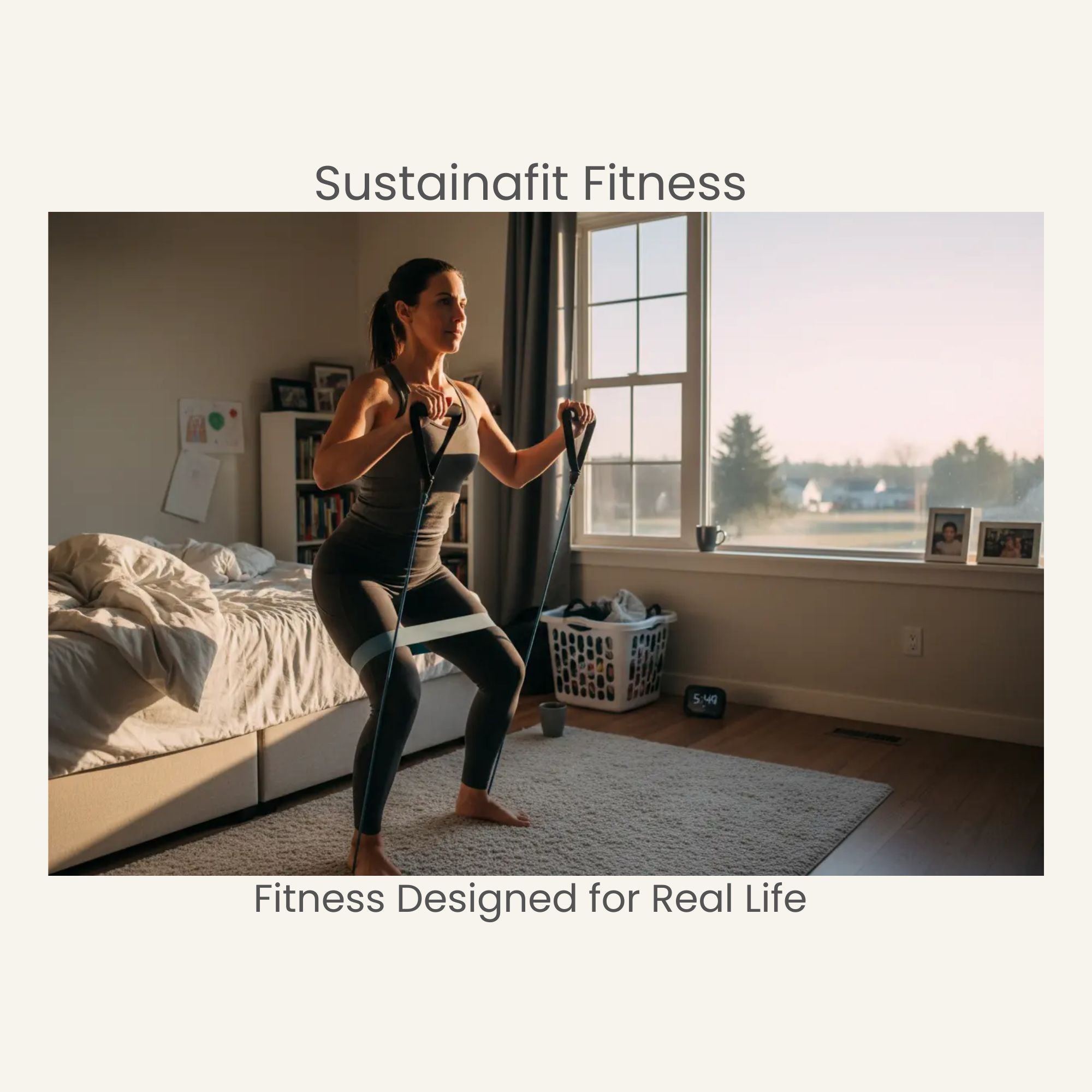 FlexTone Resistance Bands – Full Body Workout Set by SustainaFit