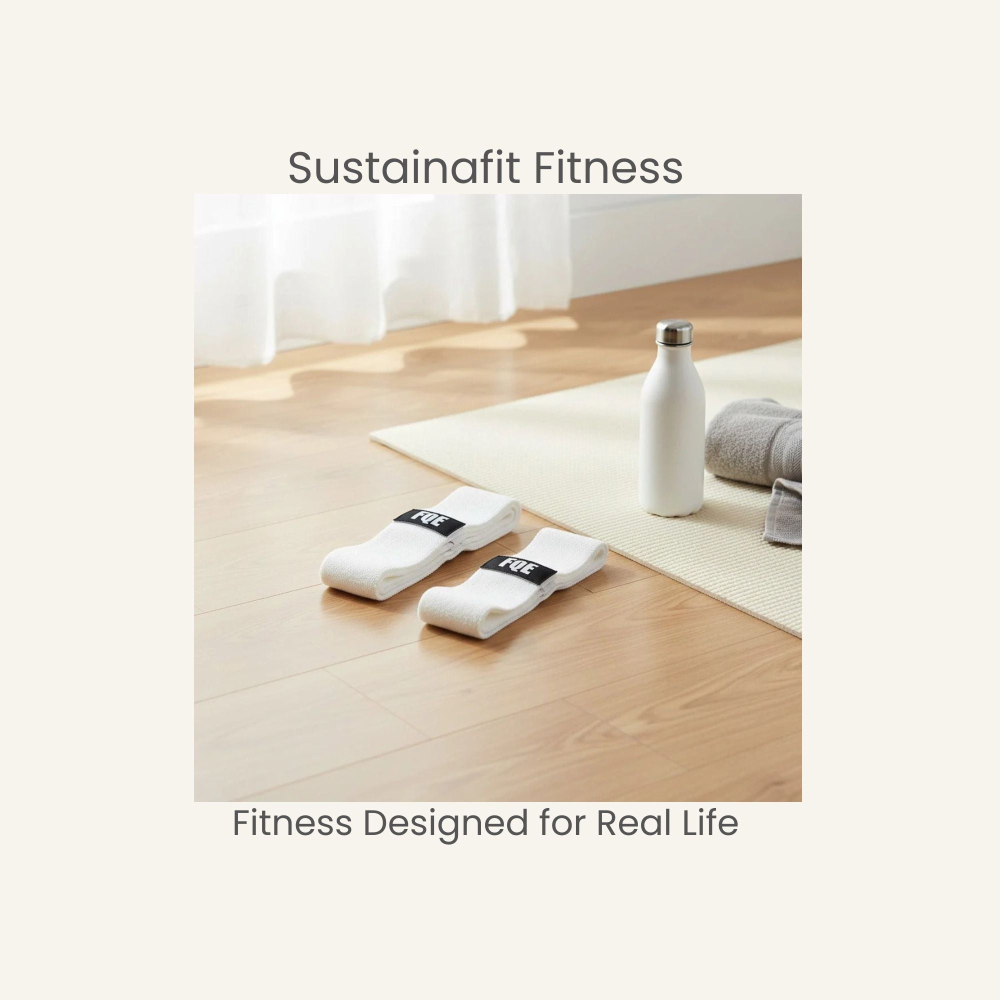 Glute Resistance Bands for Women – Home & Gym Workouts by SustainaFit