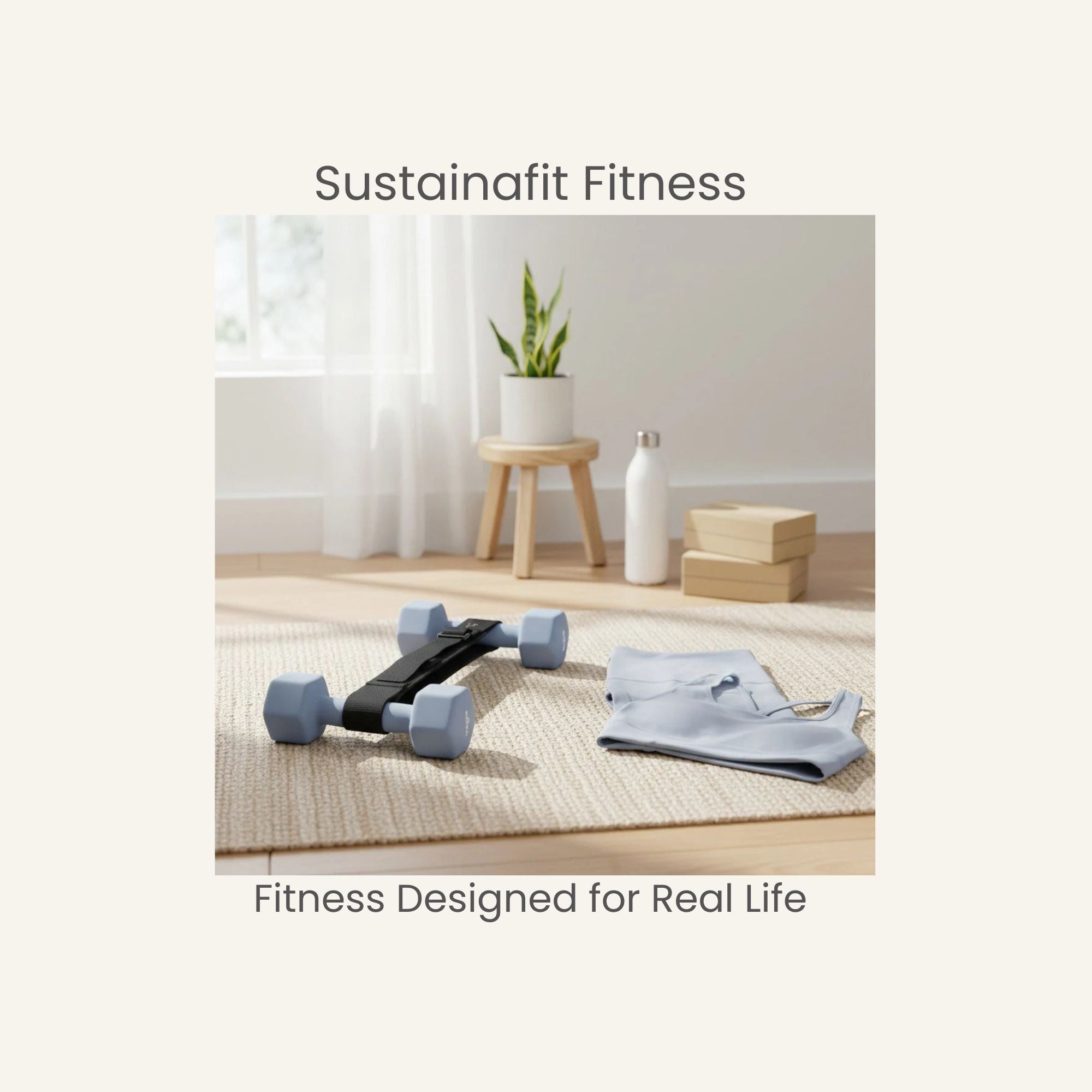 Hip & Glute Trainer for Home Workouts by SustainaFit