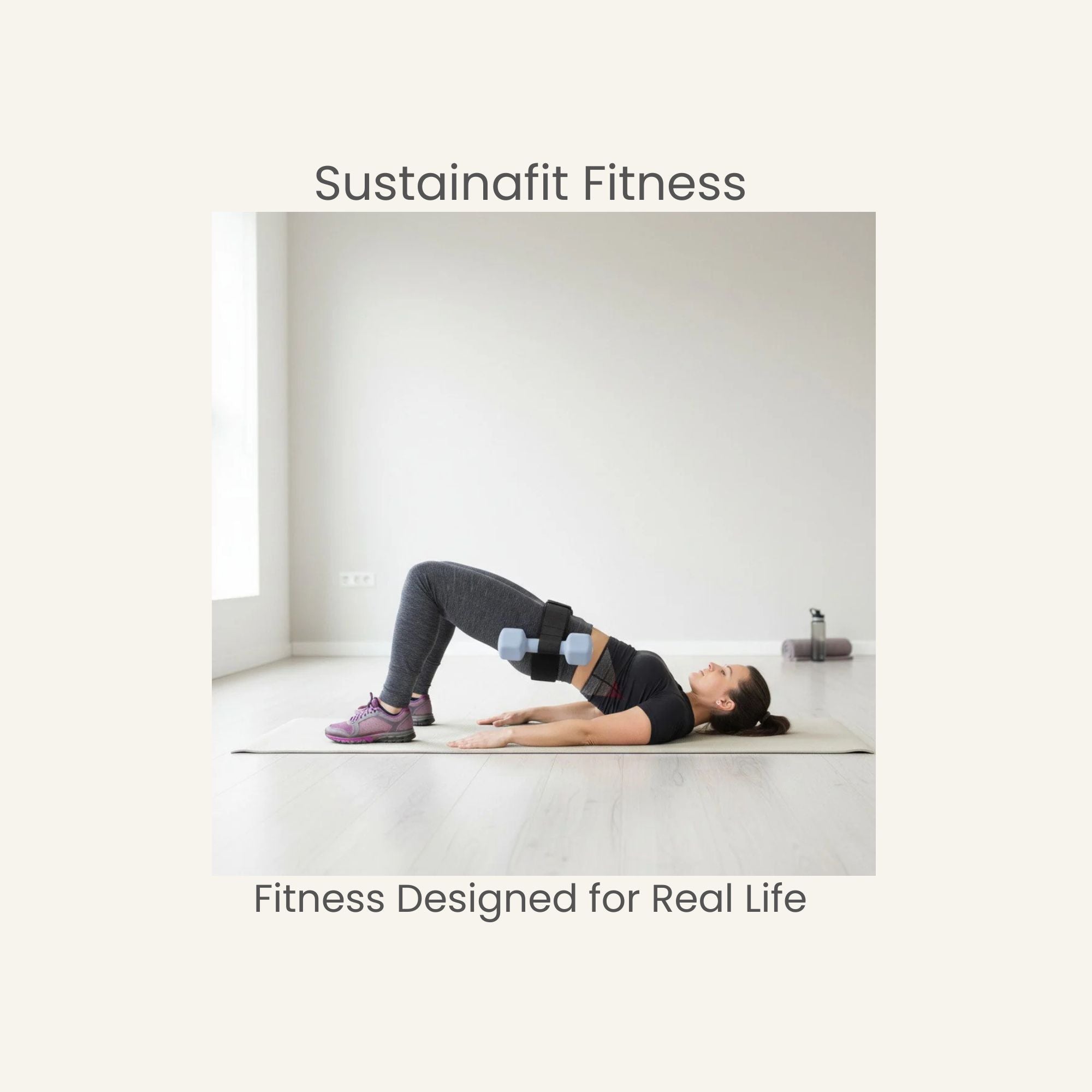 Hip & Glute Trainer for Home Workouts by SustainaFit