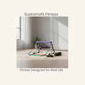 Portable Pilates Bar with Resistance Bands for Home Workouts by Copper Hecuba