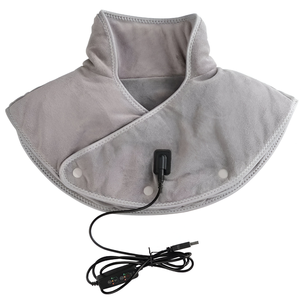 ThermaRelief™ Heated Neck & Shoulder Wrap – Soothe Tension, Melt Stress Away