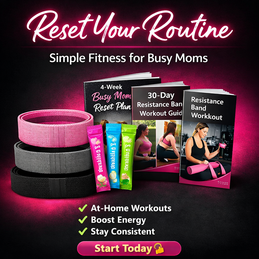 Busy Mom Reset Bundle – Home Workout + Hydration Pack (3-Pack)