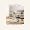 Adjustable squat trainer with resistance bands for glutes and legs – Sustainafit