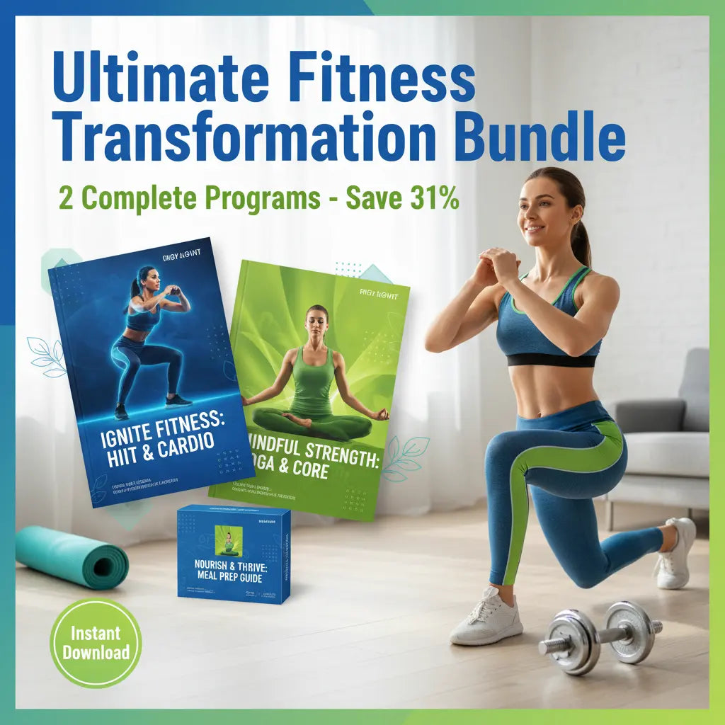 Ultimate Fitness Transformation Bundle - Limited Time Offer SustainaFit Fitness