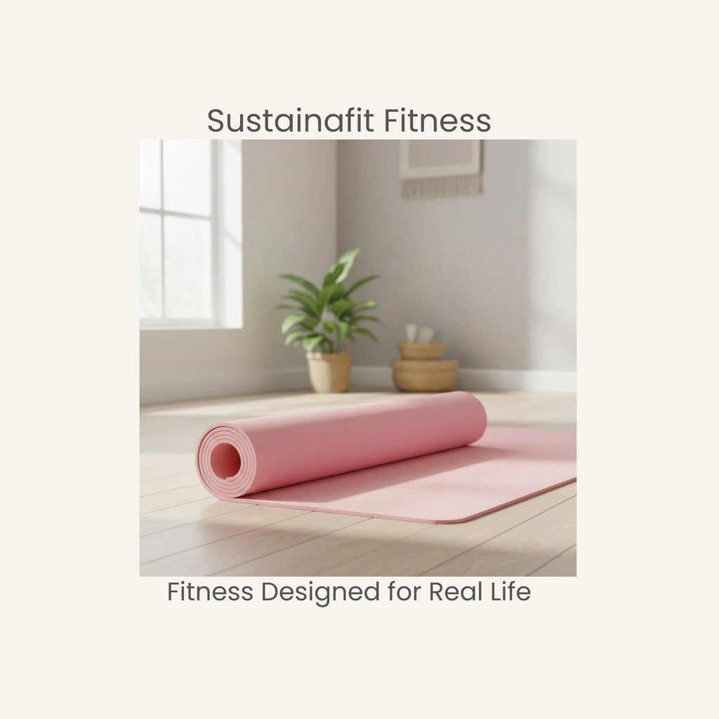 Yoga Fitness Mat by SustainaFit